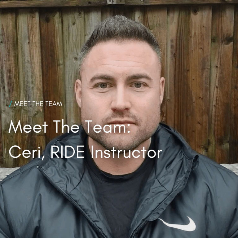 Meet the team : Ceri, RIDE Instuctor